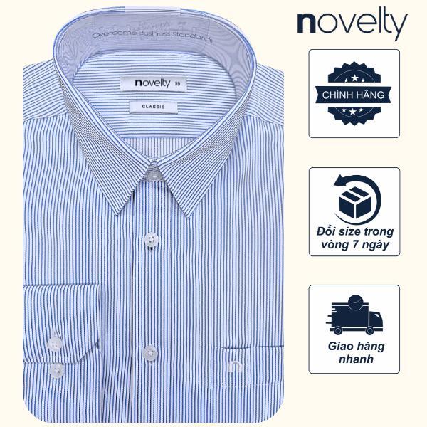 ÁO SƠ MI NAM DÀI TAY NOVELTY CLASSIC RECYCLED - 240633D