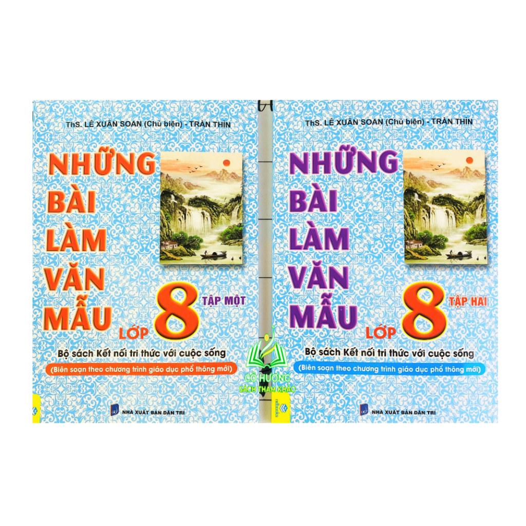Sách - Combo Những Bài Làm Văn Mẫu Lớp 8 - Biên sọan theo chương trình Kết Nối