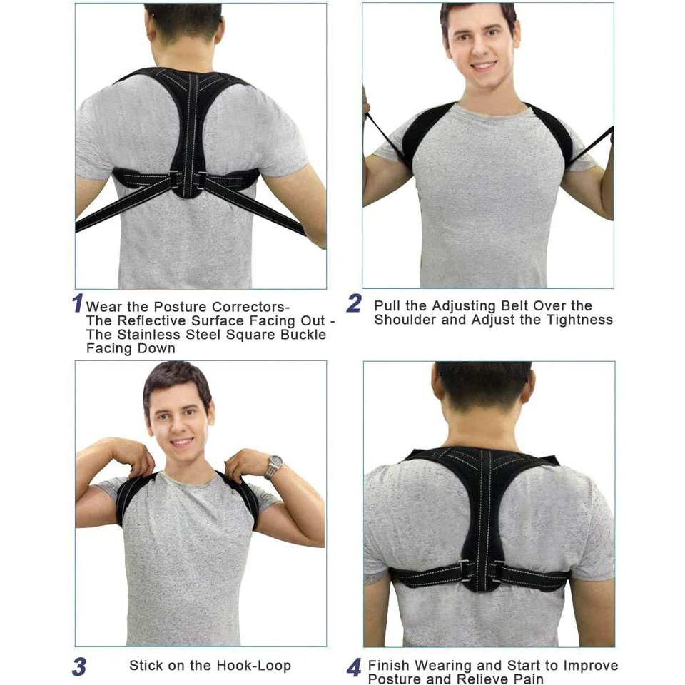 Đai chống gù lưng AOLIKES A-3107 Back Posture Corrector