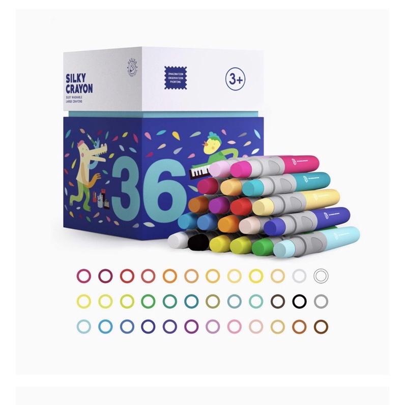 Bút Màu sáp dầu hữu cơ Mideer Silky Crayon Daddycare.vn, Đồ Chơi Sáng Tạo Cho Bé 1,2,3,4,5,6,7 Tuổi, Đồ Dùng Học Tập