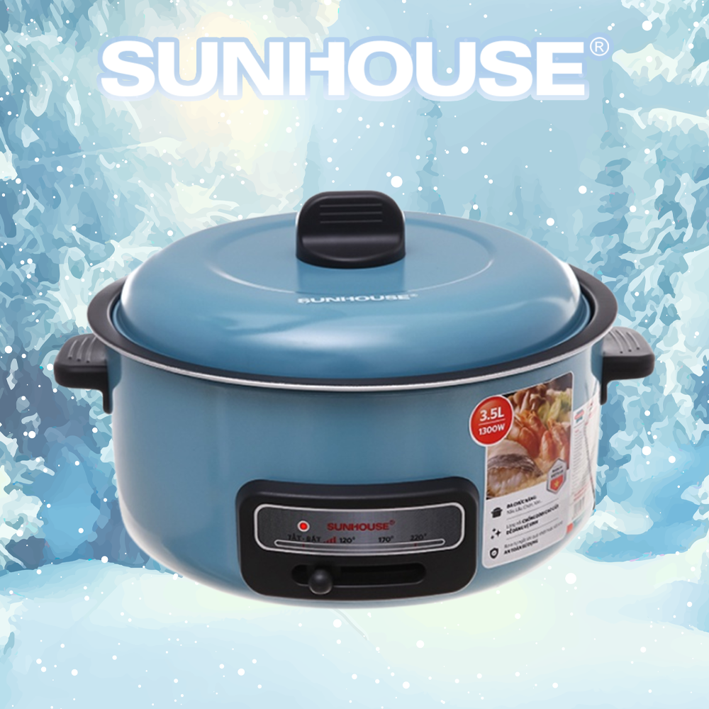 Nồi Lẩu Điện Sunhouse SHD4527 (3.5L) - Hàng Chính Hãng