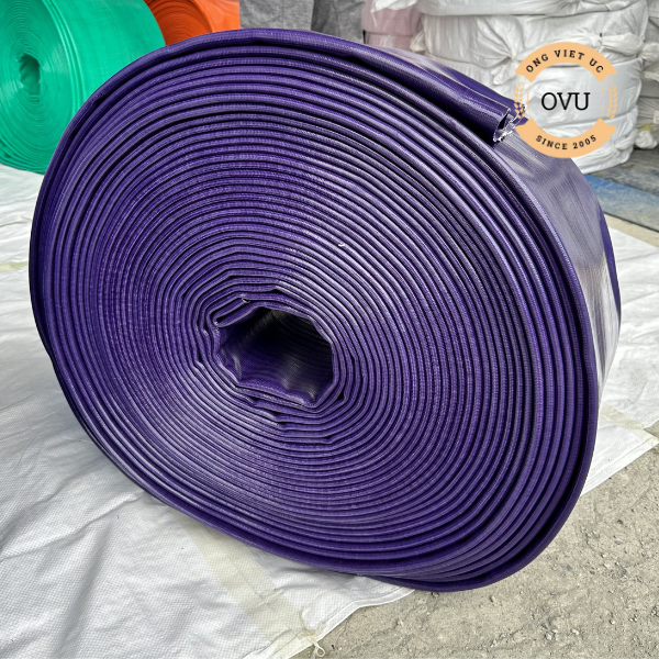 Ống bạt cốt dù phi 200mm tím - Ống bạt Việt Úc