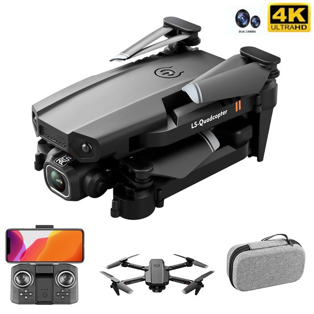 TẶNG TÚI ĐỰNG- Flycam mini XT6 4K hai camera kép ổn định hơn, chế độ nhào lộn 360°