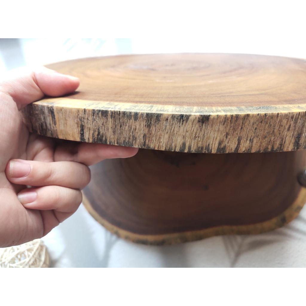 Thớt Gỗ Keo Gốc Cây To Bản Tiện Lợi An Toàn