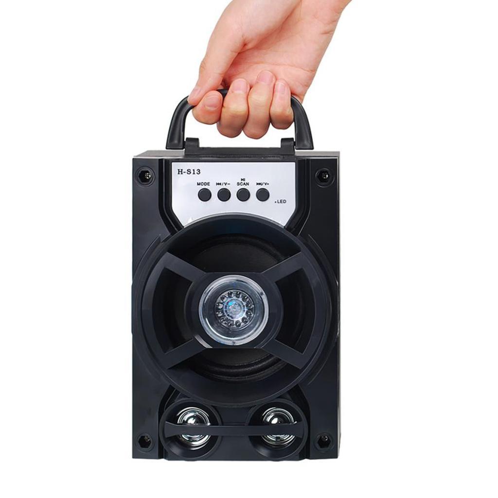Black Outdoor Speaker w/ for