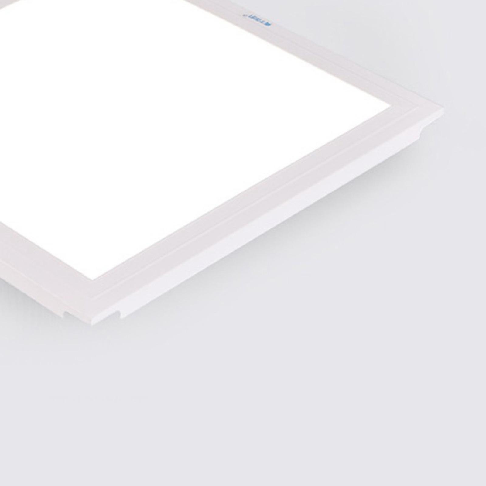 LED Flat Panel Light, 6500K Recessed Edge-Lit Drop Ceiling Troffer Light Fixture, 1500LM Cold White Color Surface Mount Ceiling Light