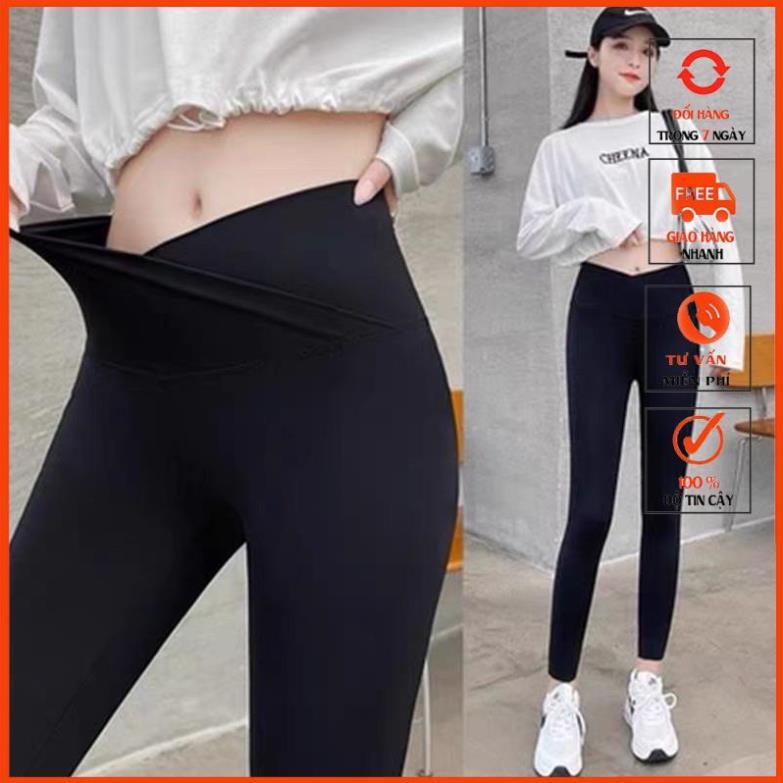 Quần Legging Nữ Cạp Cao gen bụng loại đẹp mới