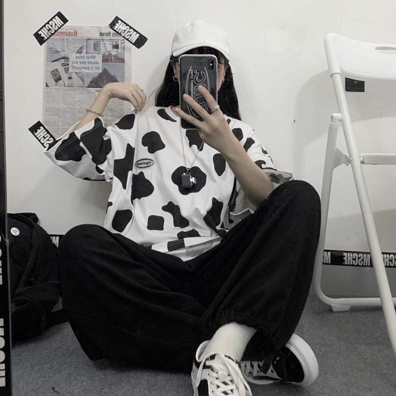 Áo Phông Hè Bò Sữa Chất Cotton Xưởng May DCS
