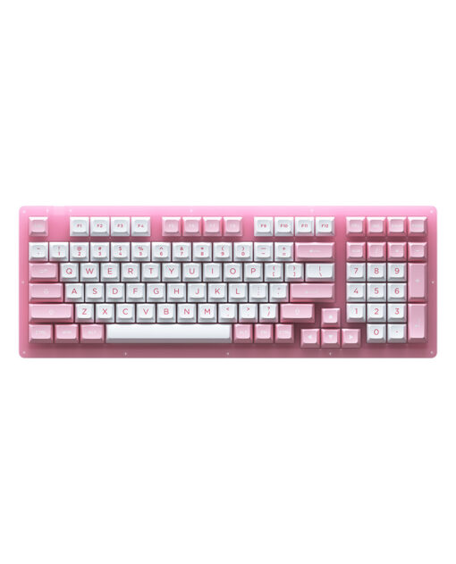 Bàn phím cơ AKKO ACR98 Pink - Hàng Chính Hãng