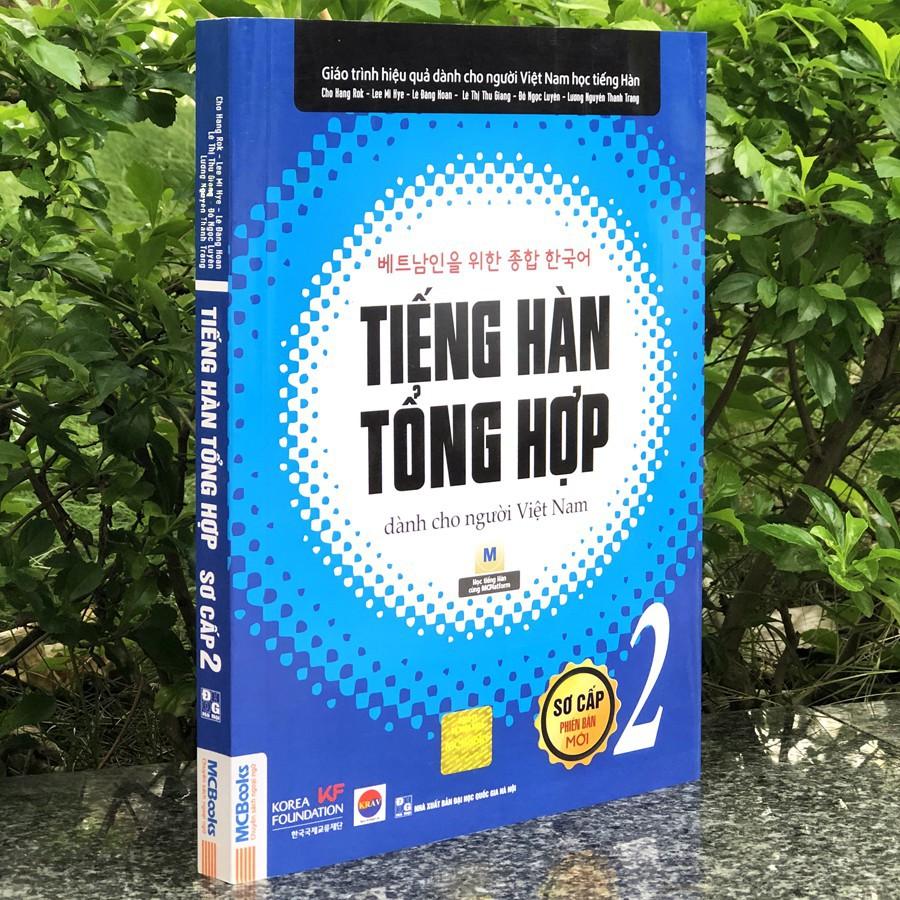 Sách - Trọn Bộ 12 Cuốn Giáo Trình Tiếng Hàn Tổng Hợp Bản Đen Trắng Tập 1, 2, 3, 4, 5, 6