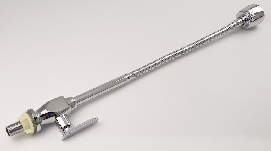 Vòi rửa chén lạnh cần lò xo Đồng mạ Chrome Eurolife EL-RC01