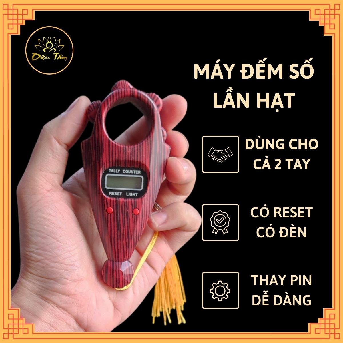 MÁY ĐẾM SỐ NIỆM PHẬT - Máy đếm hạt kỹ thuật số Tràng Hạt Điện Tử Niệm Phật Ký Số