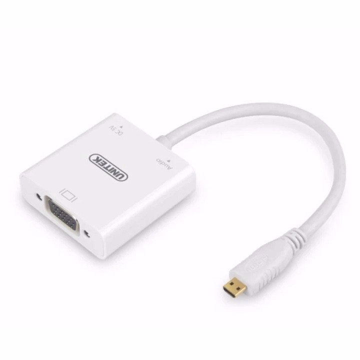 Bộ chuyển đổi Micro HDMI sang VGA Unitek Y-5322