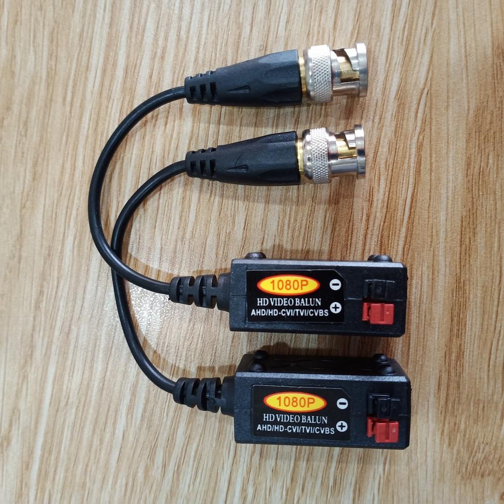 Video Balun hỗ trợ Camera AHD/CVI/TVI 5MP khoảng cách lên tới 600m - chất lượng cao