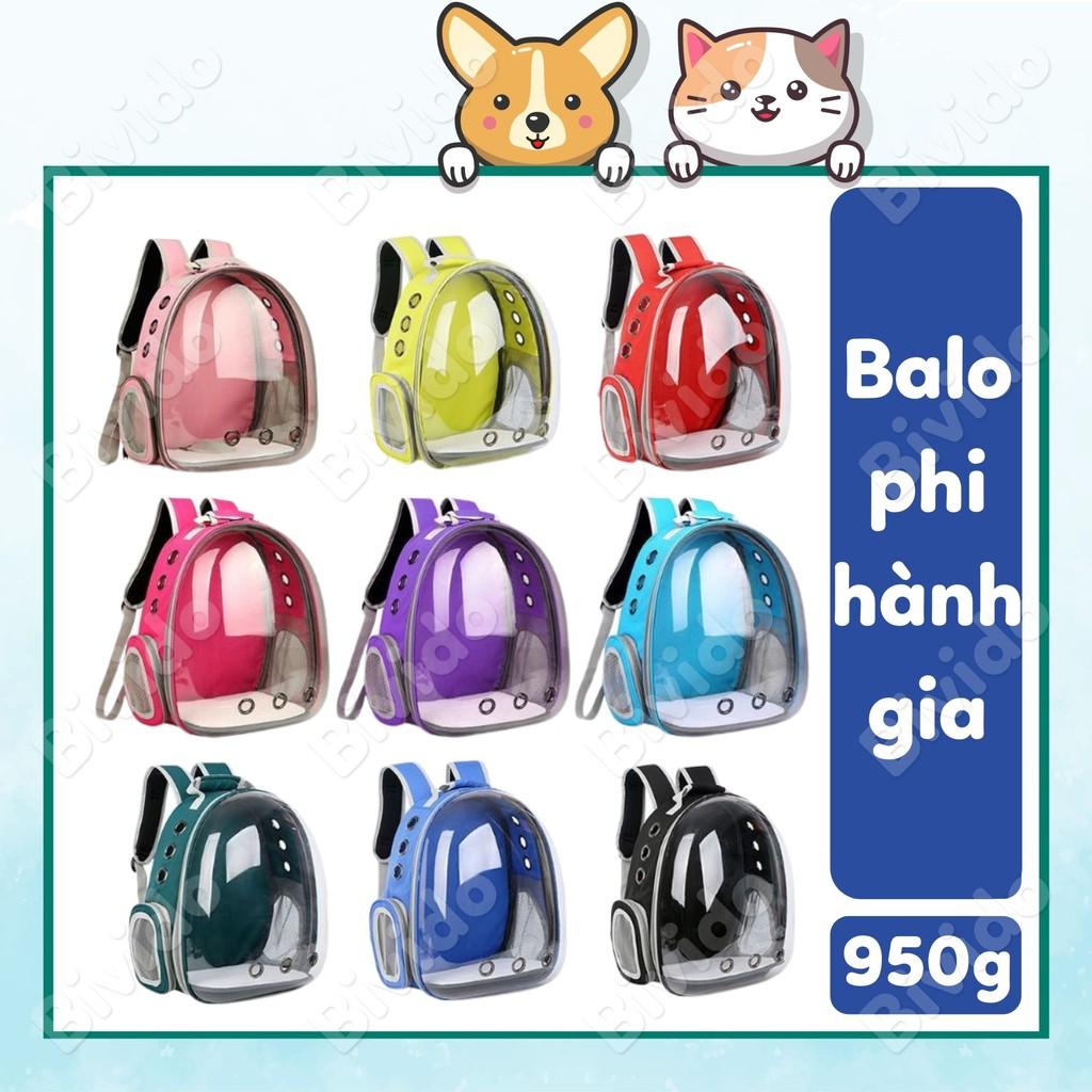 Balo phi thuyền, balo phi hành gia cho chó mèo nhiều mẫu 950g - Bivido Pet Shop
