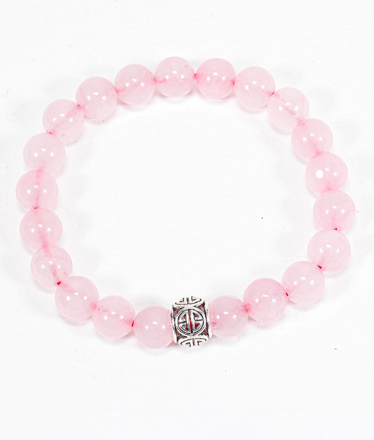 Vòng Tay Đá Thiên Nhiên Phối Charm Bạc Size Hạt 8mm - Ngọc Quý Gemstones