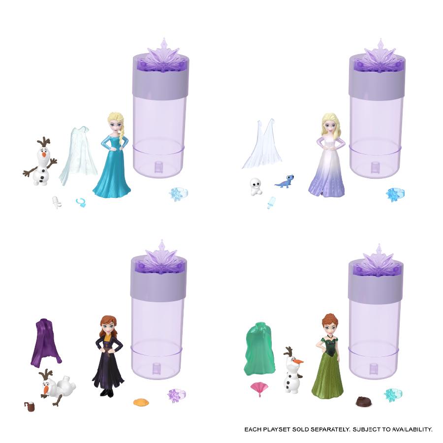 Đồ Chơi Công Chúa Frozen Đổi Màu - Phiên Bản Tuyết Băng Giá DISNEY PRINCESS MATTEL HMB88 - Giao hàng ngẫu nhiên