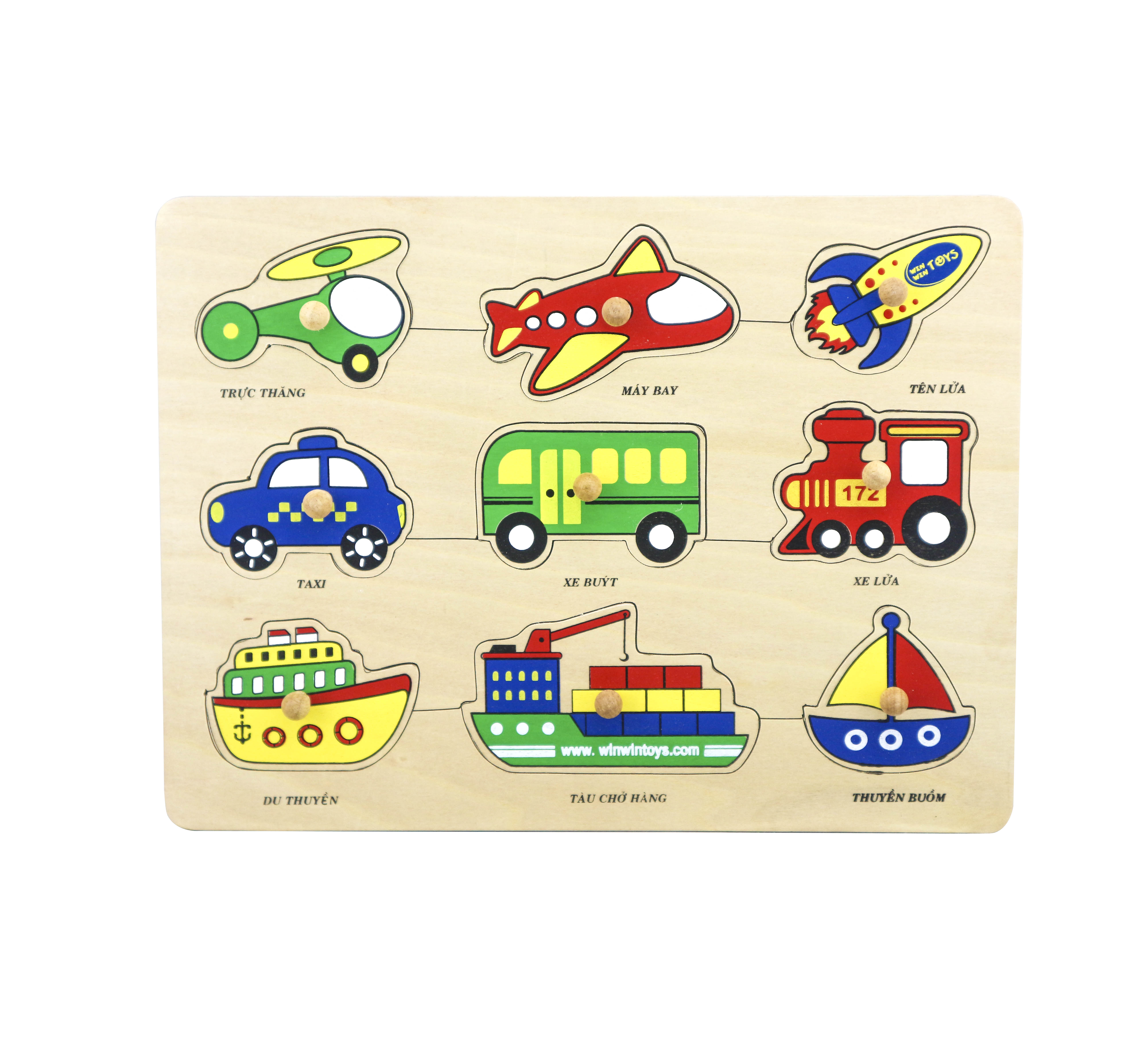Bộ học phương tiện giao thông | Winwintoys - 66302