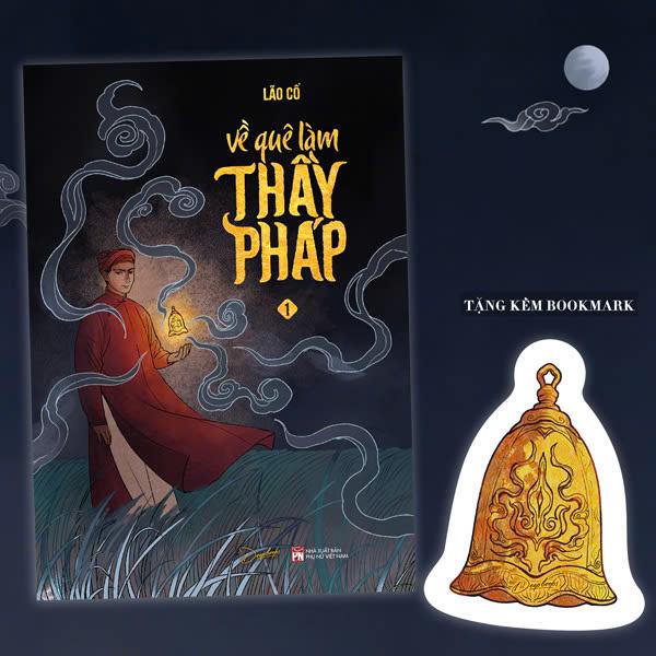 Sách - Về Quê Làm Thầy Pháp - Tập 1 - Tặng Kèm Bookmark Bế Hình Quả Chuông