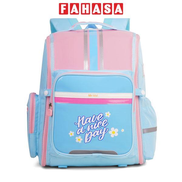 Ba Lô Chống Gù Have A Nice Day - Mr.Vui 1041 - Màu Xanh Biển