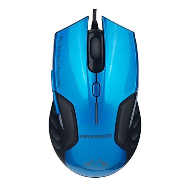 Chuột Dây Quang Gaming NEWMEN G7 Plus (Xanh) Cao cấp - Hàng Chính Hãng