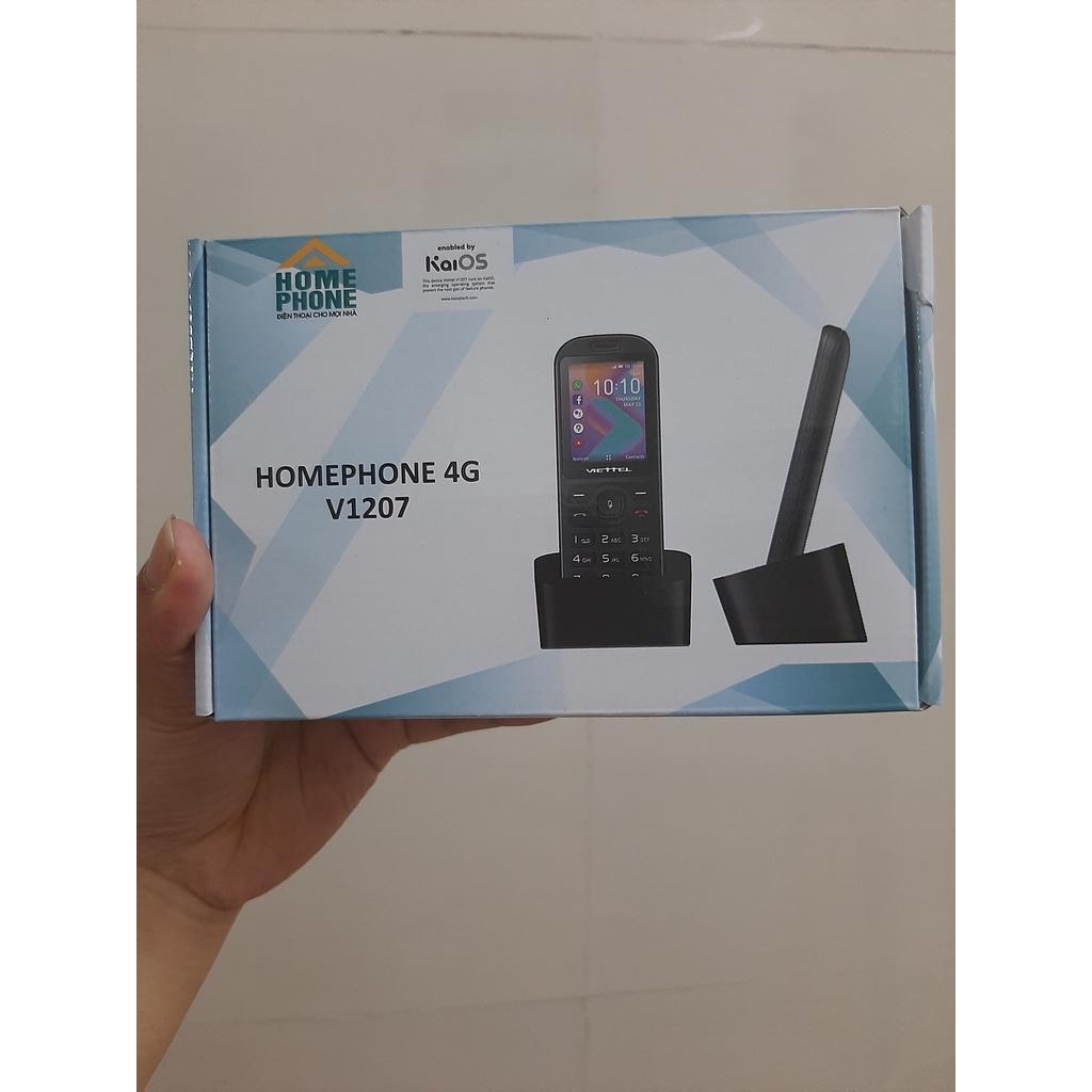 Máy điện thoại bàn lắp sim V1208 - Homephone di động Viettel - Bảo hành chính hãng