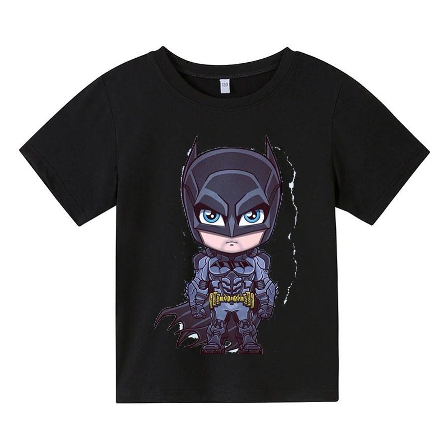 Áo thun trẻ em batman chibi 4 màu Có size người lớn, King Cotton