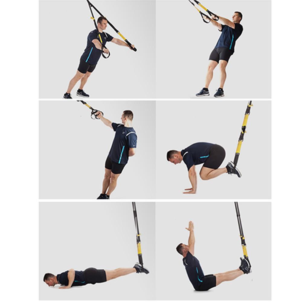 Bộ dây kháng lực đa năng tập thể hình TRX Suspension Traning pro P1, P2, P3 SPORTY dùng tập Gym và Yoga