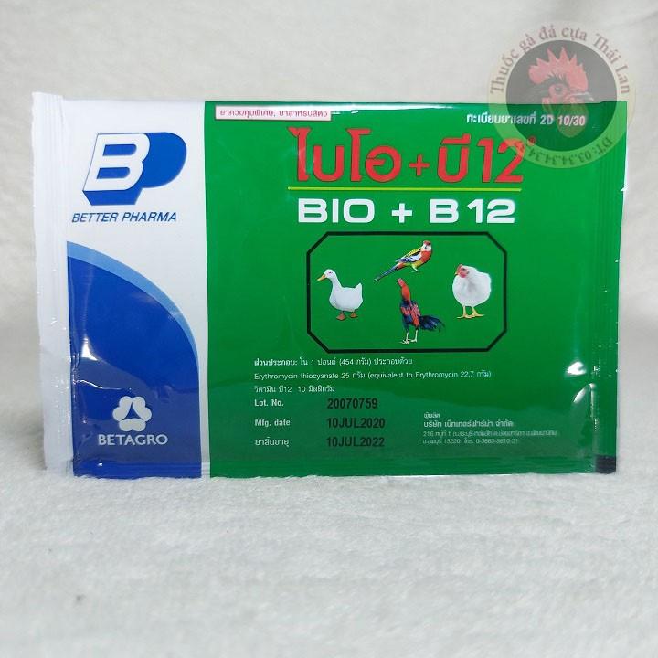 COMBO 2 GÓI - BIO B12 - ÚM GÀ CON , phòng ngừa tổng hợp cho gà con - 1 gói / 20 gram
