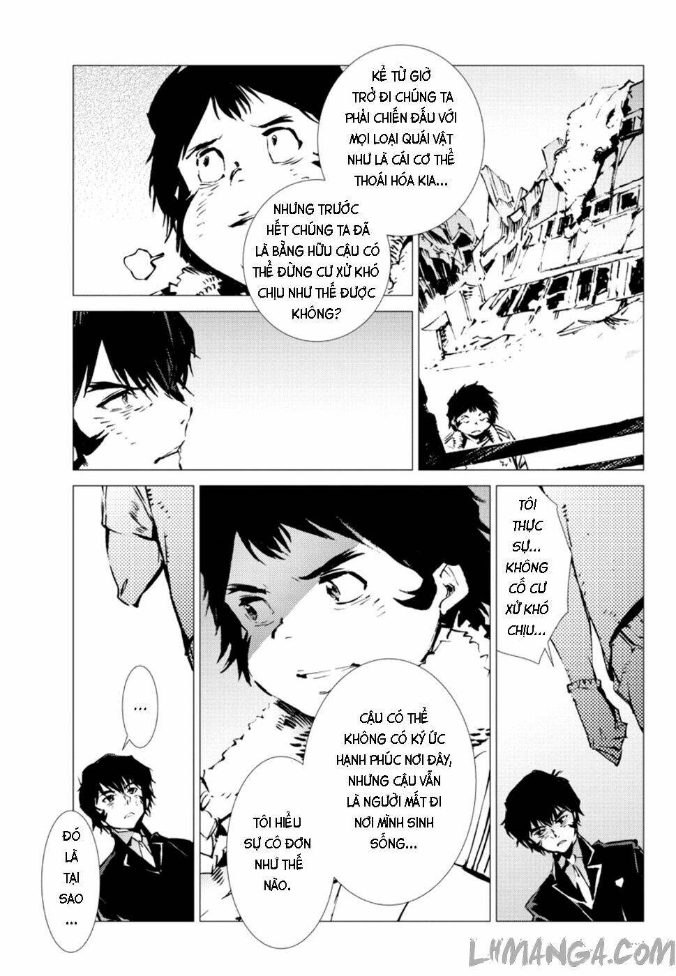 getter robo devolution: uchuu saigo no 3-punkan chapter 6 13