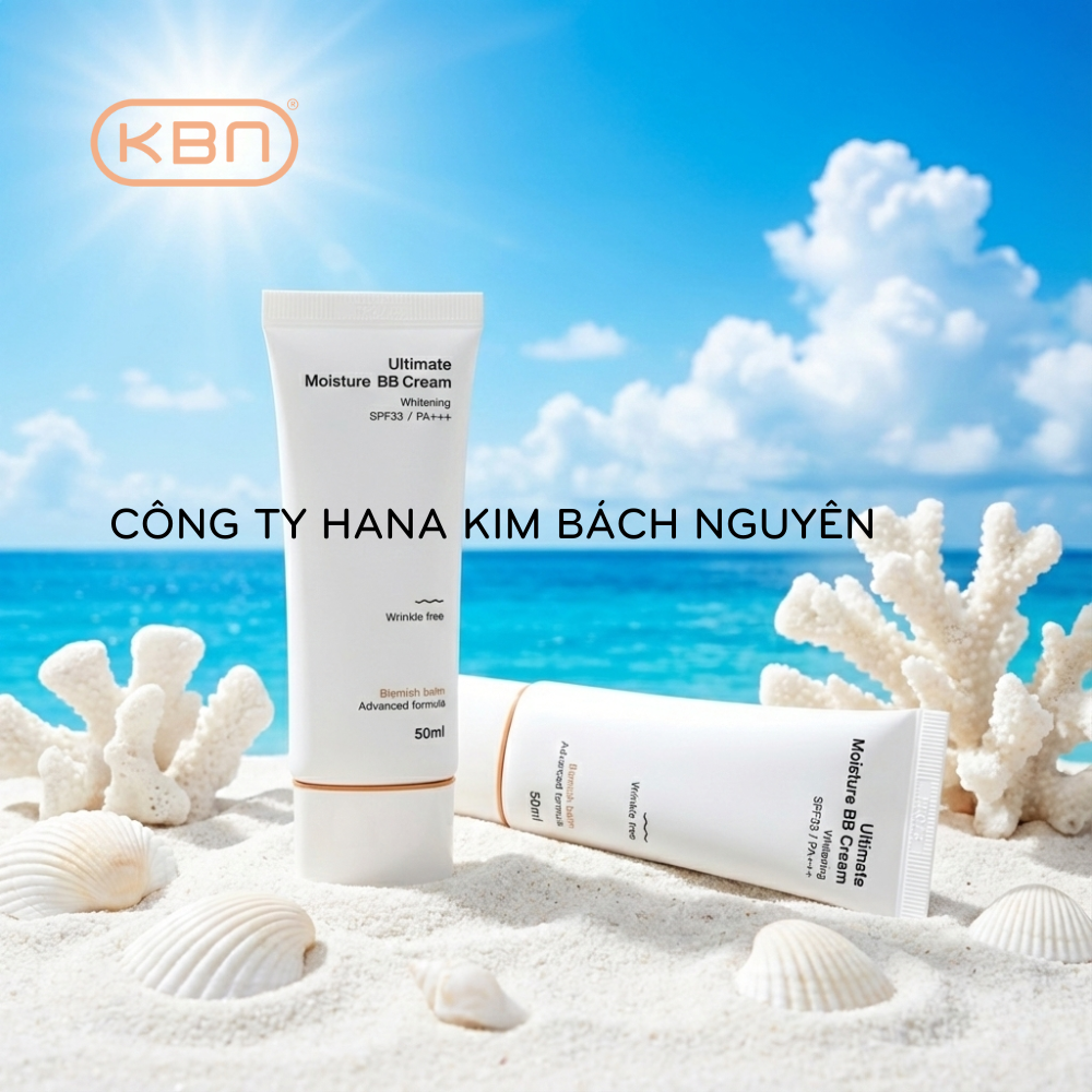 [KHUYẾN MÃI] Kem Chống Nắng Nâng Tông Kiềm Dầu Ultimate Moisture BB Cream SPF 33 PA +++ 50ml
