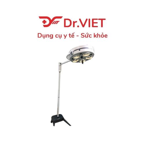 Đèn tiểu phẩu 5 bóng di động (5bóng LED). Phù hợp cho phòng khám, thú y chiếu sáng trong suốt thời gian phẩu thuật, Đảm bảo tính an toàn và đáng tin cậy trong quá trình sử dụng