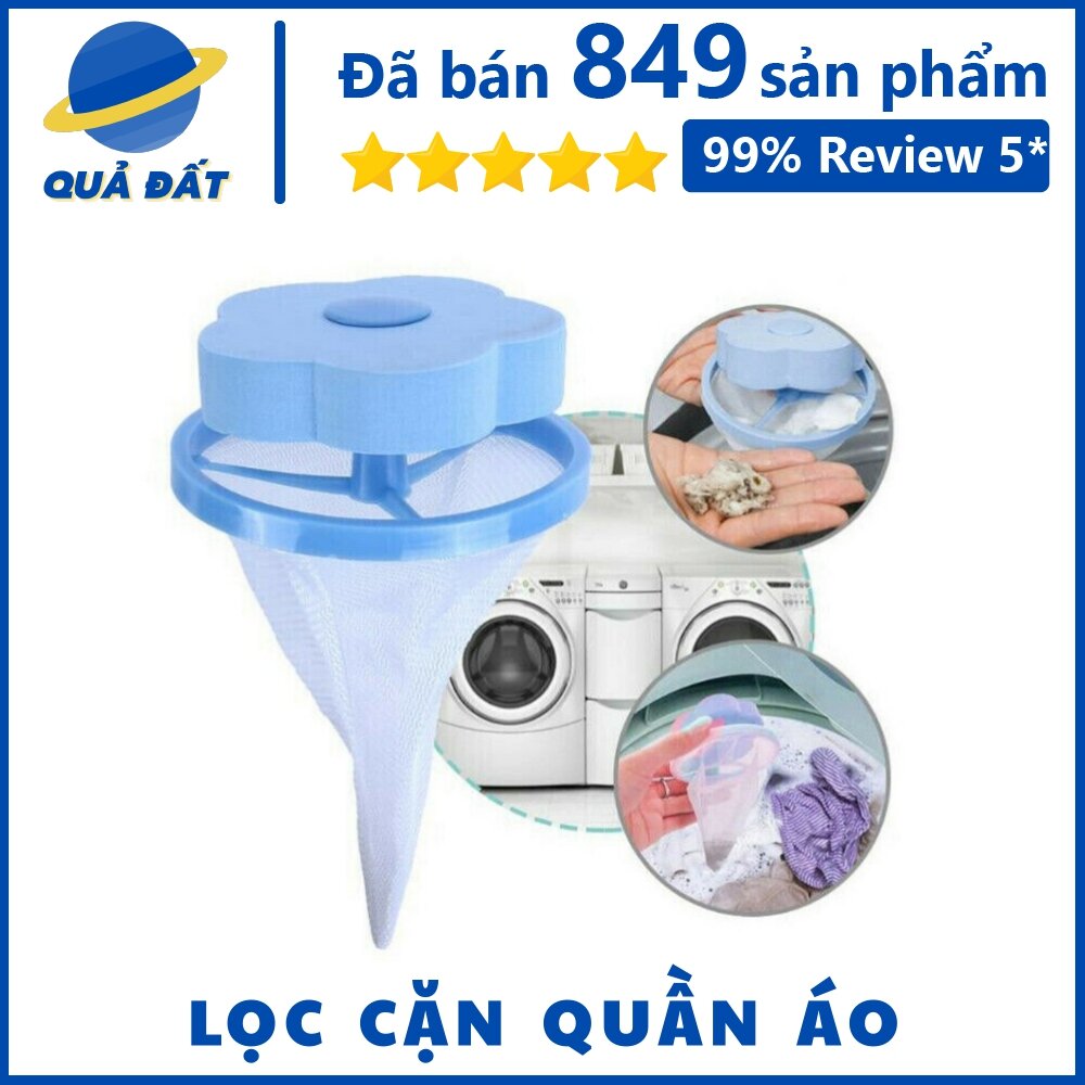 Phao Lọc Cặn Máy Giặt, Túi Lọc Bụi Bẩn trong Máy Giặt, Giữ Quần Áo Sạch Sẽ [PHAO LOC MAY GIAT]