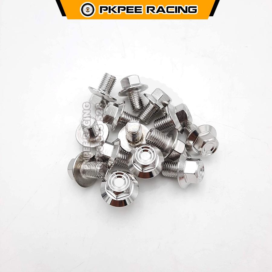 Ốc Inox 304 Đầu Trụ Gắn Chân Kính 10Li10 Ren Thuận, Ren Ngược - PKPEE