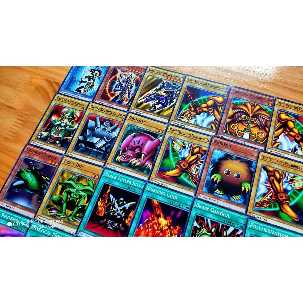 Bài Yugioh ️️ Thẻ bài Yugioh Exodia Legendary deck 42 lá