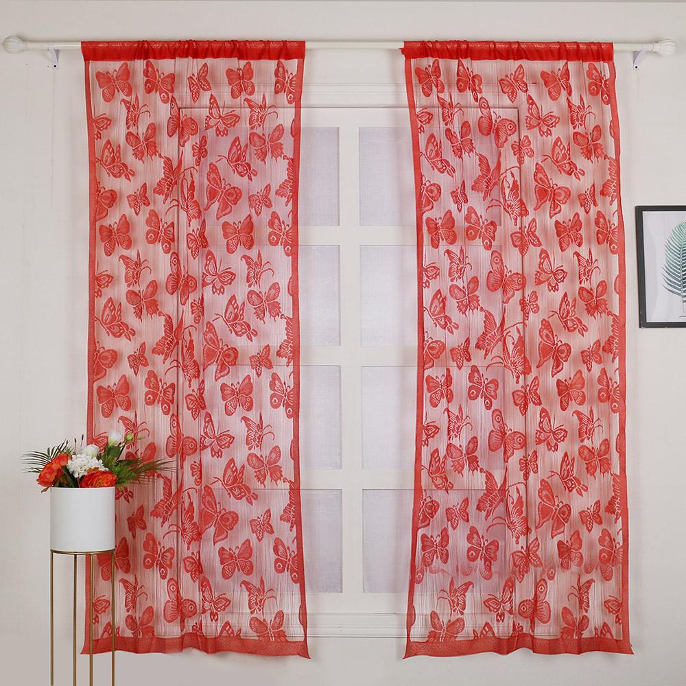 2 Rèm cửa sổ hình bướm 100*200cm