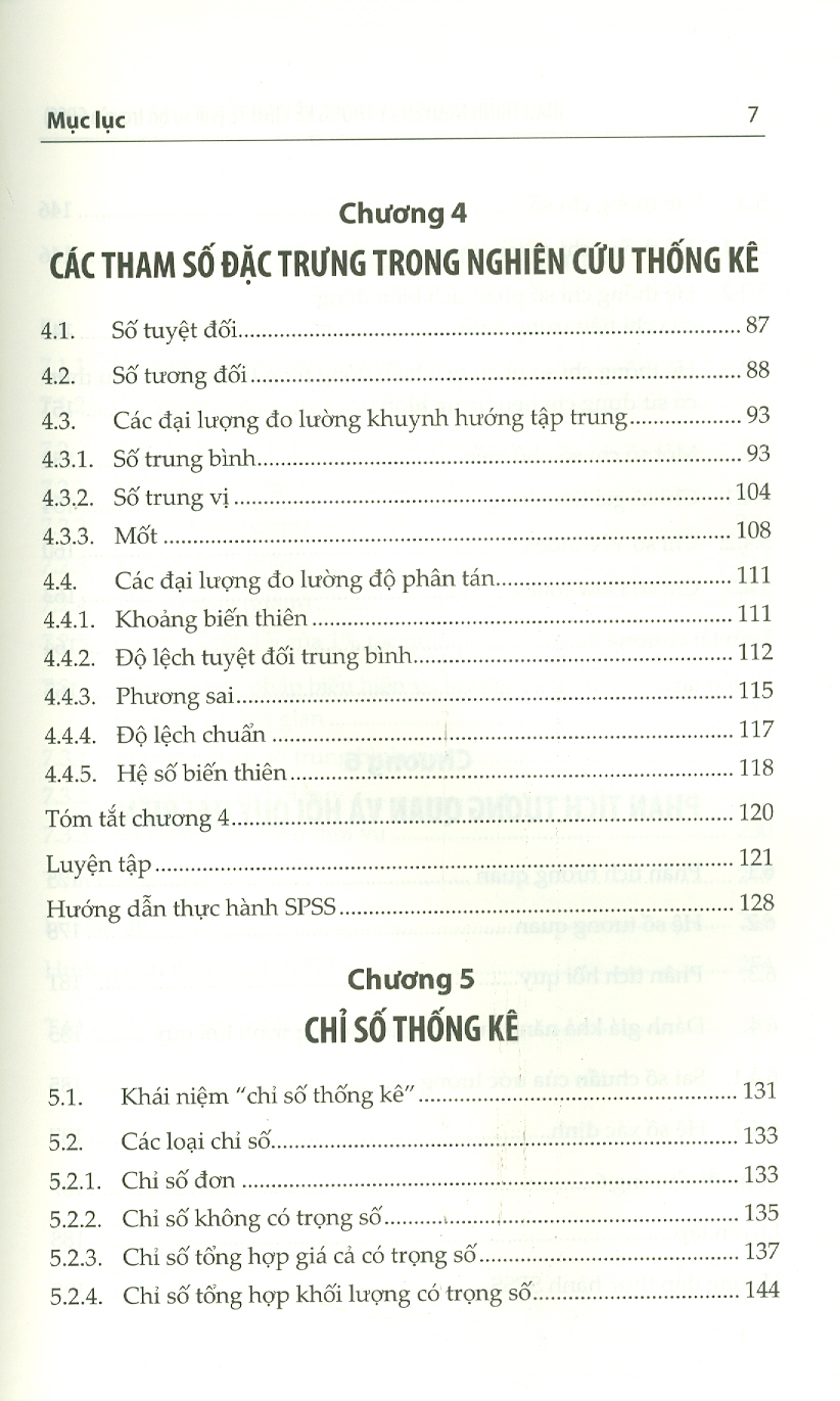 Giáo Trình Nguyên Lý Thống Kê Kinh Tế (với sự hỗ trợ của SPSS) (Tái bản lần thứ nhất)