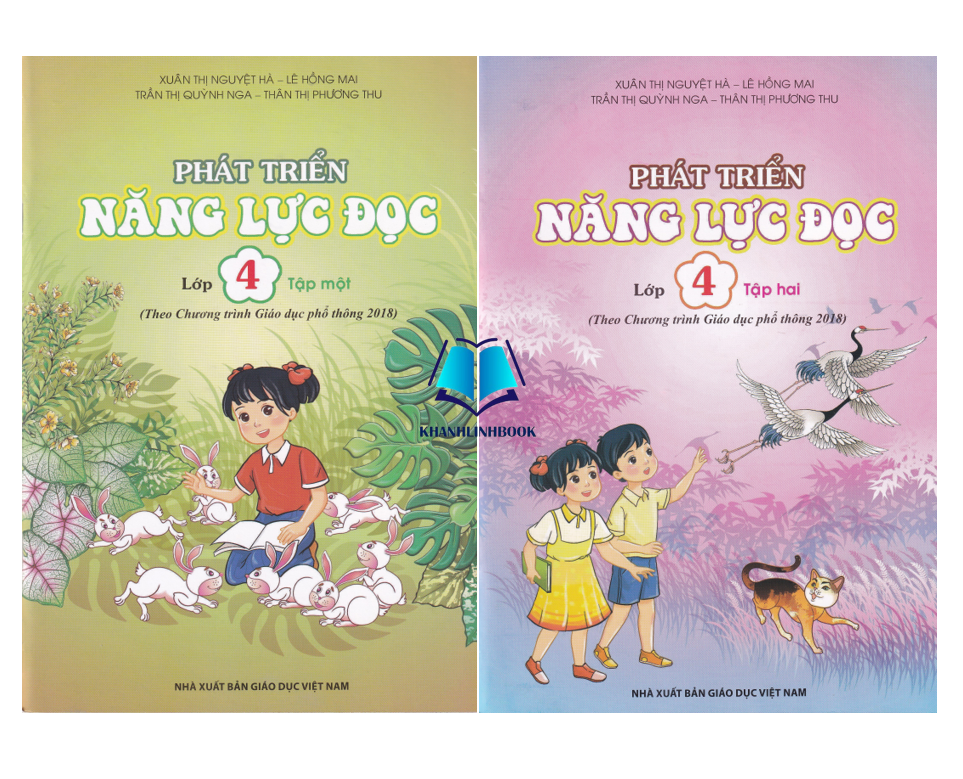Sách - Combo Phát triển năng lực đọc lớp 4 - Tập 1 + 2 (Theo Chương trình Giáo dục phổ thông 2018)