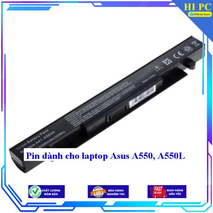 Pin dành cho laptop Asus A550 A550L - Hàng Nhập Khẩu