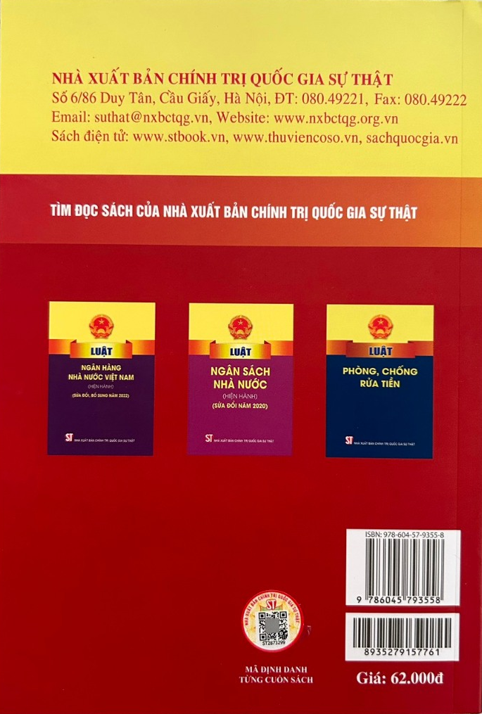 Sách Luật Các Tổ Chức Tín Dụng