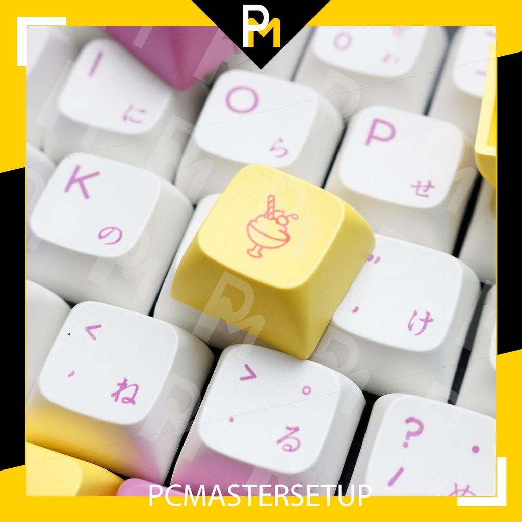 Keycap Ice Cream XDA profile nhựa pbt cao 9.5mm