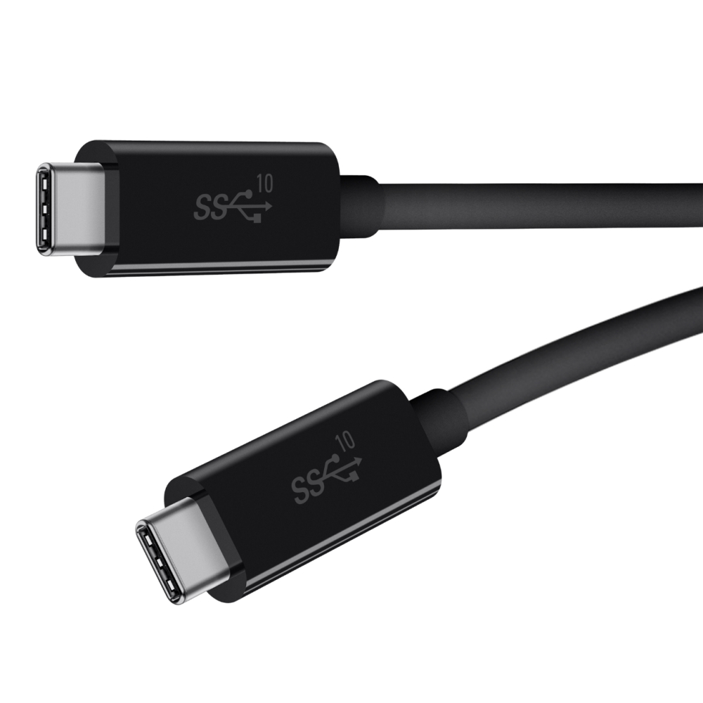 Cáp sạc nhanh USB Type C 3.1 Gen2 Belkin sạc 100W, truyền tải dữ liệu 10Gbps, xuất hình ảnh 4K, sạc nhanh cho Macbook/thiết bị hỗ trợ USB-C - F2CU052bt1M - Hàng chính hãng