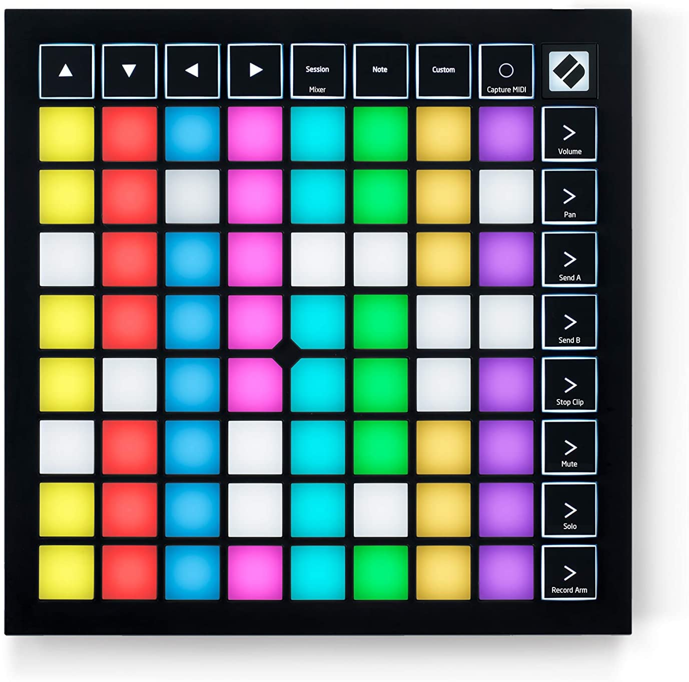 Novation Launchpad X - Bàn Chơi Nhạc Điện Tử, 64 phím, pad RGB nhiều màu sắc, tương thích các phần mềm sáng tác nhạc - Hàng Chính Hãng