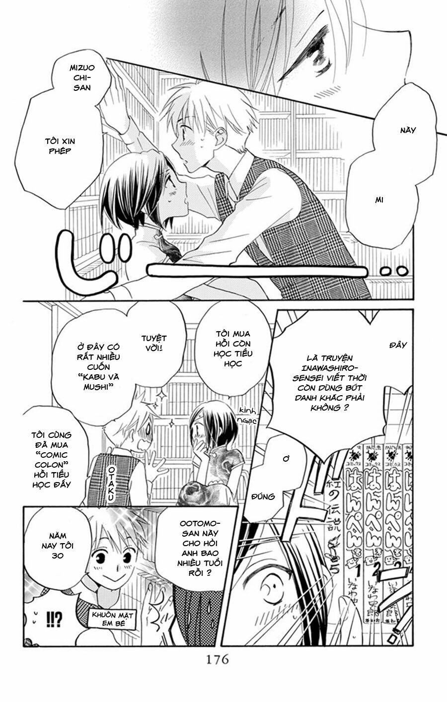 không thể chờ đến sáng mai được! chapter 4 32