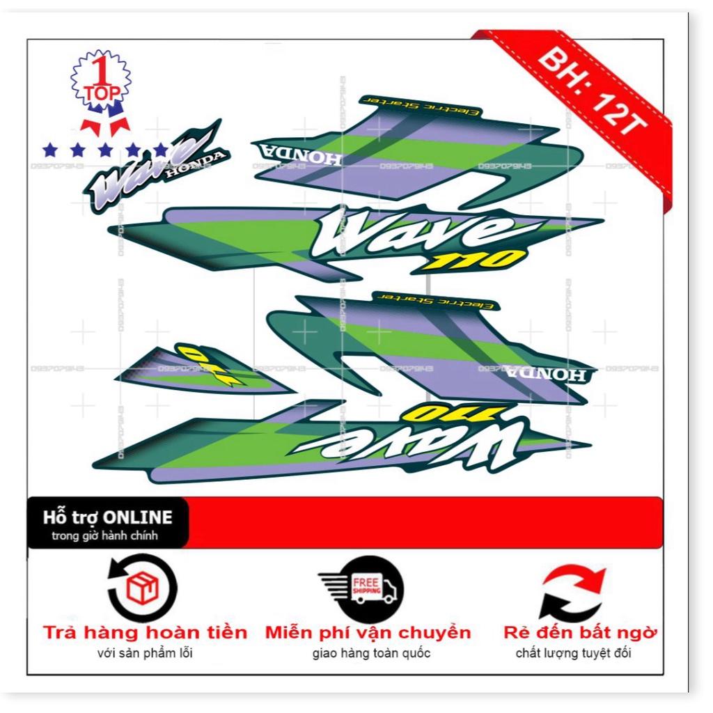 Tem rời dành cho wave nhỏ đời đầu xanh nhớt