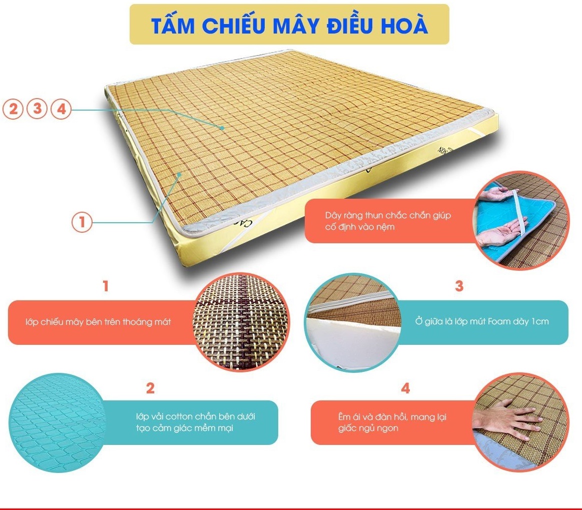 Chiếu Mây Điều Hòa Cao Cấp Đủ Loại Và Size