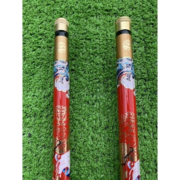 Cần Câu Tay Rồng Đỏ 8H - Tặng 1 bộ phao buộc sẵn lưỡi