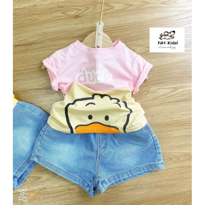 Sét Áo vịt quần sọt bò