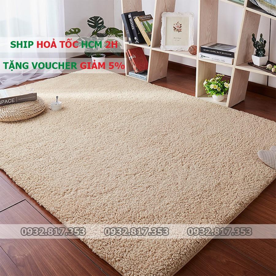 Thảm Lông Cừu Màu Lạc Đà | Thảm Trang Trí Phòng Khách - Phòng Ngủ - Thảm Trải Sofa - Thảm Dành Cho Bé