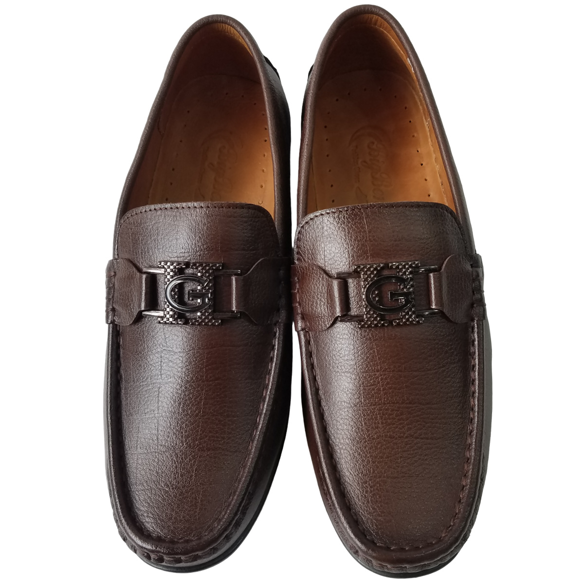 Giày Mọi Nam Da Bò Thật BIGGBEN Cao Cấp GM312